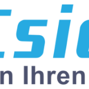 PCsicher-Logo quer, mit Rahmen